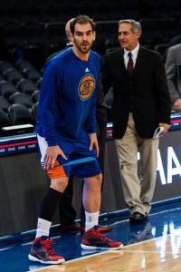 Calderón: “Carmelo es normal y corriente, un compañero como cualquier otro”