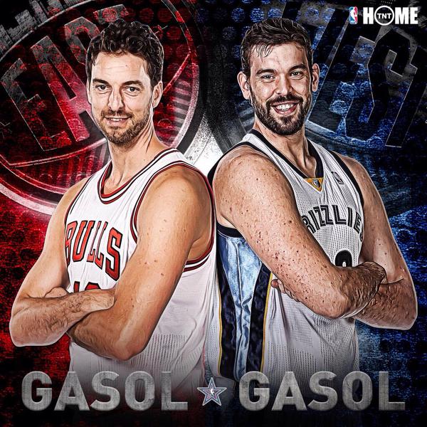 Pau y Marc hacen historia: titulares en el All Star. Pau lo celebra ganando a los Spurs