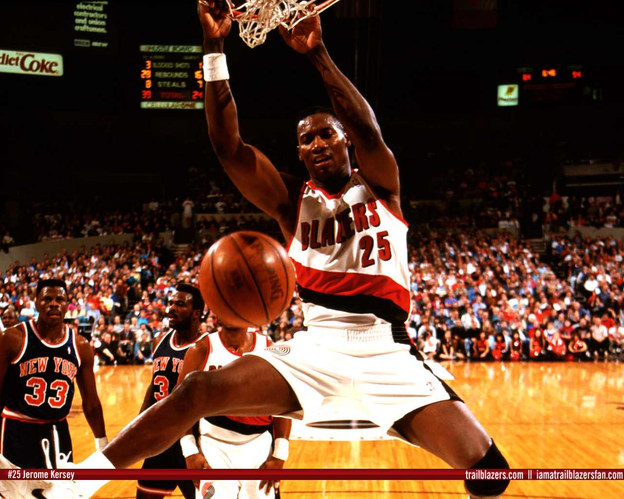 Jerome Kersey, adiós al escudero de Clyde Drexler en Portland