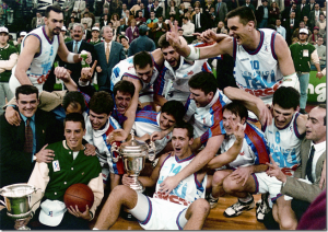 Copa 1995: 20 años del primer título de Baskonia (VIDEO)