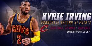 Kyrie Irving en modo bestia con 57 puntos ante Spurs y Rudy Gobert se come a los Rockets