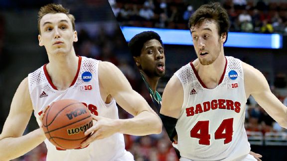 El dúo Kaminsky-Dekker mete a Wisconsin en la Final Four. Kentucky sobrevive
