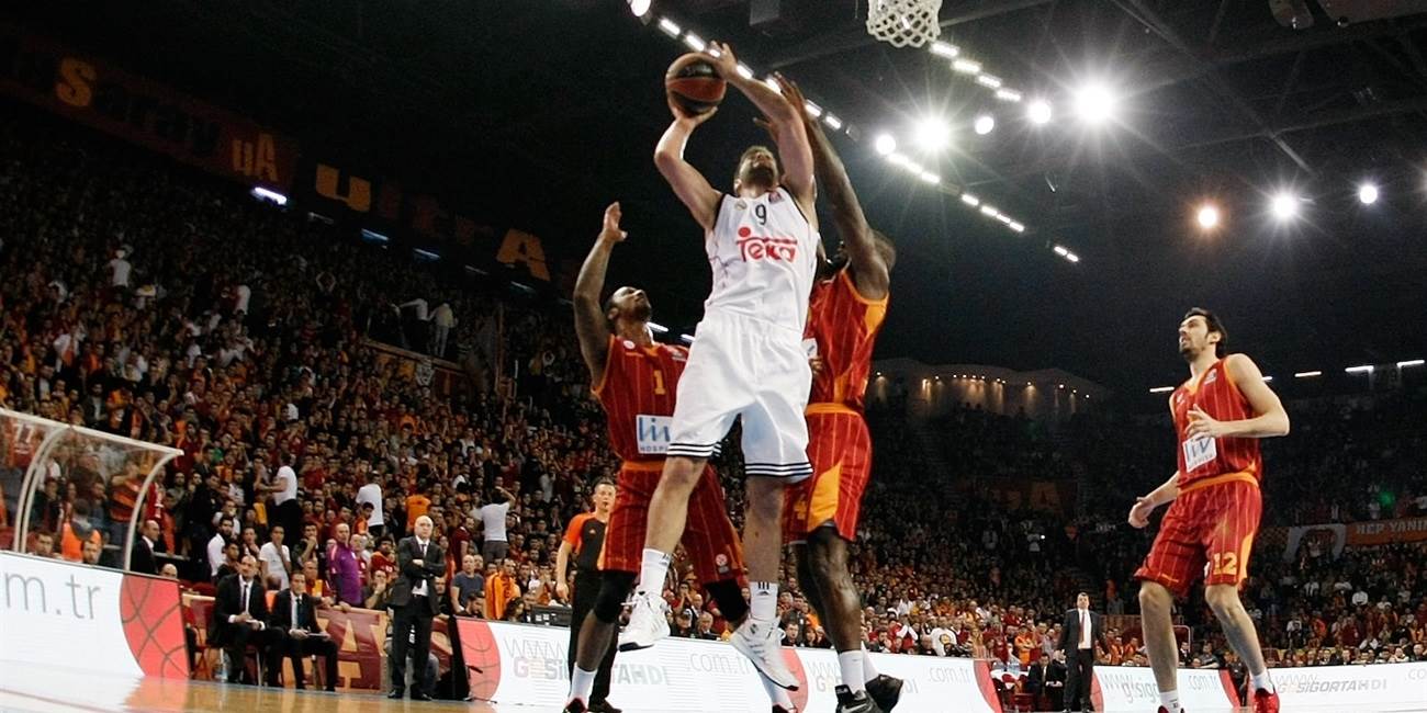 Repaso del Real Madrid al Galatasaray con Rudy de protagonista (71-107)