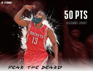 Harden se une al club de los 50 puntos; Utah Jazz sigue al alza