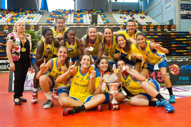 Gran Canaria 2014, campeón de España Junior Femenino ante Rivas Ecópolis (52-46)