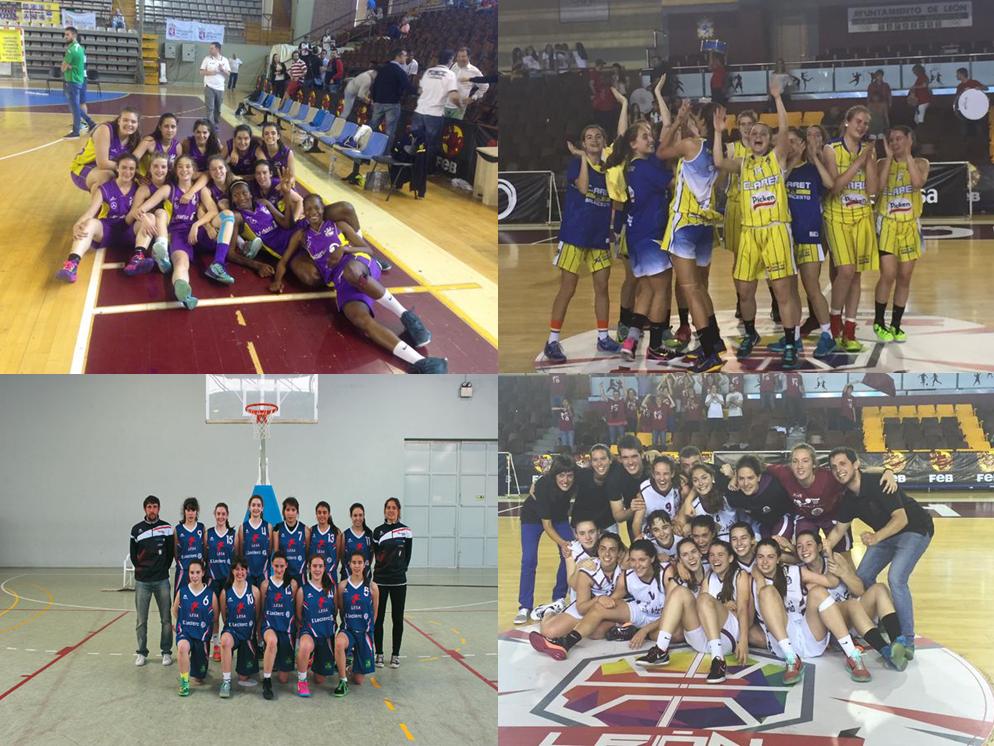 Cto España Cadete (1/4): FCB-UNI, Penya-RM, Uva-Claret y Agustinos-Sant Adriá, en semis