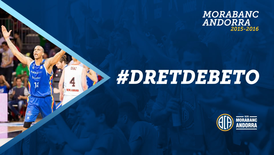 Betinho Gomes renueva y seguirá jugando con Morabanc Andorra