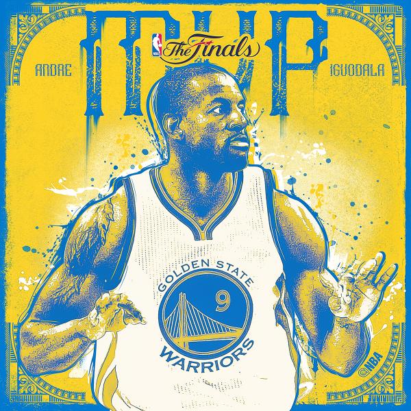 Andre Iguodala, MVP de unos Warriors campeones