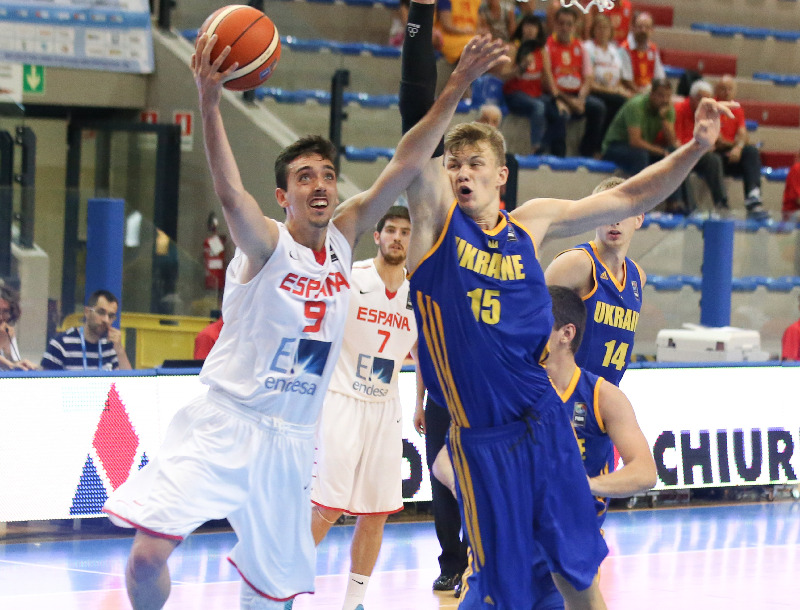 #U20M Primera fase (J4): España pasará de ronda invicta tras vencer a Ucrania (80-72)