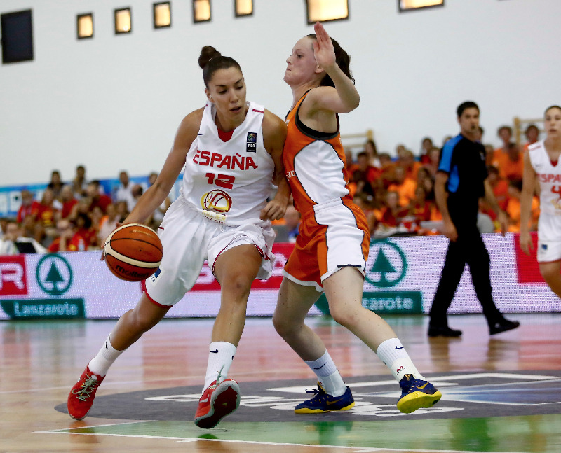 #U20F Segunda fase (J2): victoria ante Holanda y a cuartos como primeras de grupo (63-49)