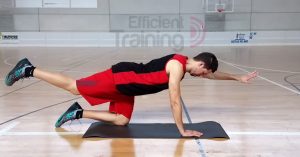 Cómo entrenar la zona media o core para el baloncesto