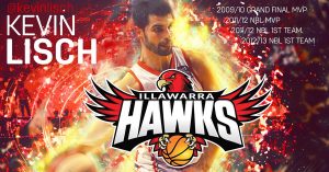 Kevin Lisch se vuelve a Australia: jugará en Illawarra Hawks con AJ Ogilvy