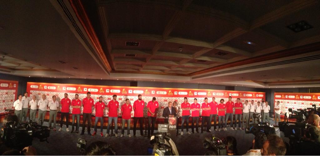 La Selección Española se pone en marcha