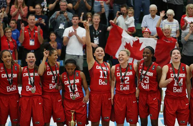 #FIBAAmericasWomen2015 Oro para Canadá, plata para Cuba y bronce para Argentina