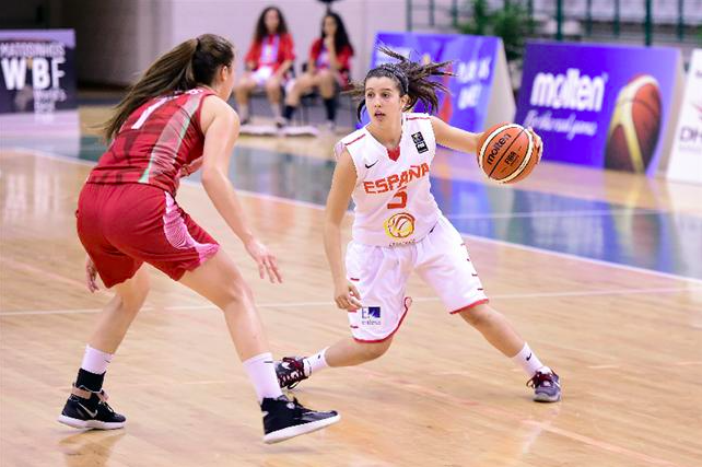 #U16F: España se impone ante Letonia en un partido de rachas (68-54)