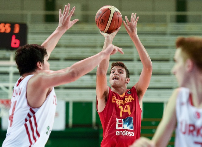 #U16M 2º Fase: España gana a base de triples y a un excelente juego colectivo