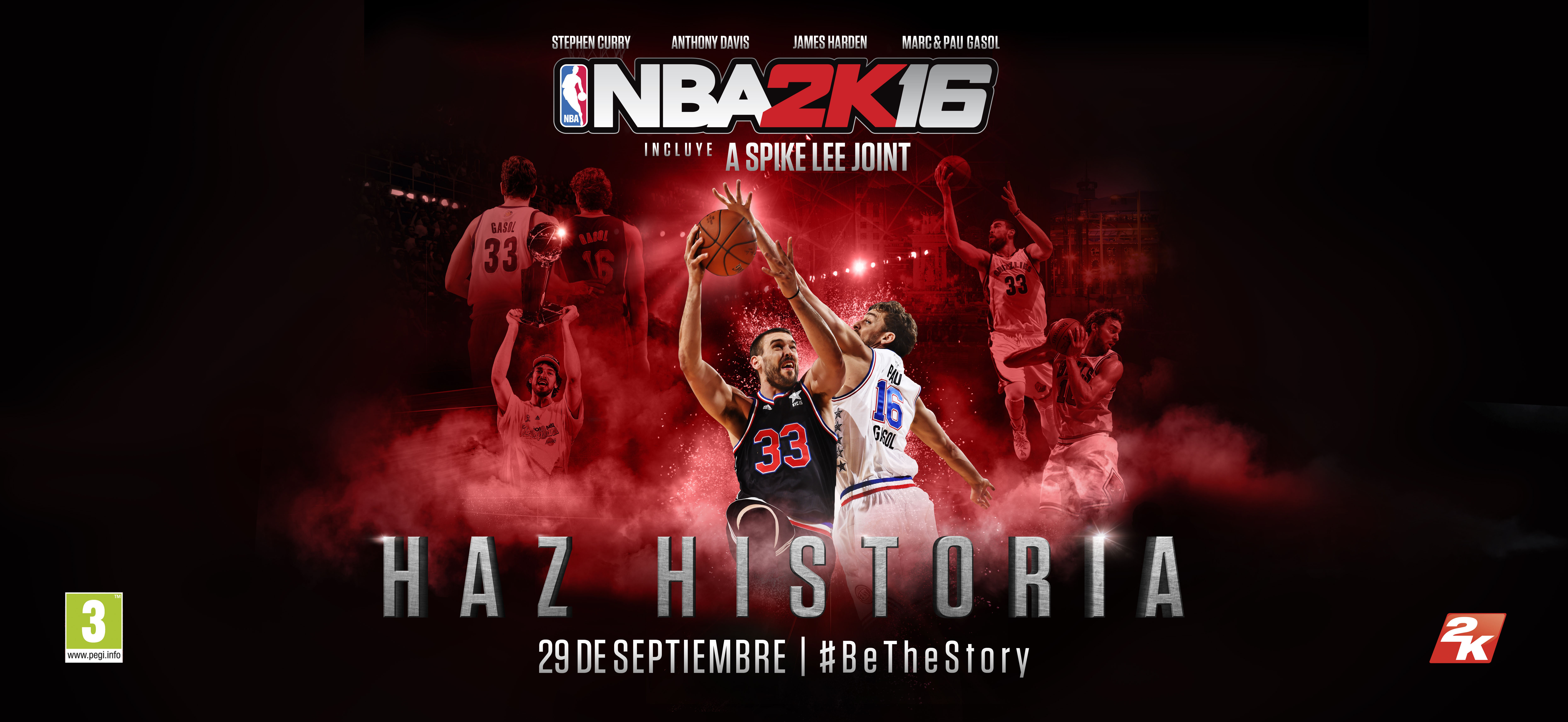 NBA2K16 ya está a la venta