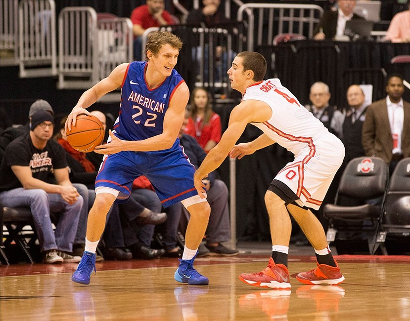 El escolta John Schoof (American University), en el punto de mira de LEB Plata (VIDEO)