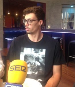 Álex Suárez: “Jorge Garbajosa ha sido mi referente como jugador”