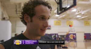 Marcelinho Huertas: “Aprenderé todo lo que pueda de Kobe”