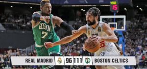 Boston Celtics repite la historia y vence al Real Madrid (111-96)
