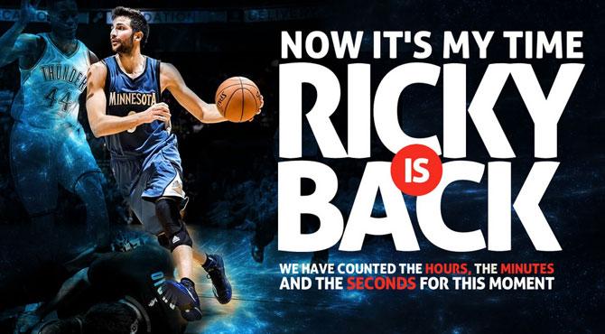 Ricky regresa a las canchas; frenazo de Atlanta ante New Orleans; tapón ganador de Marc