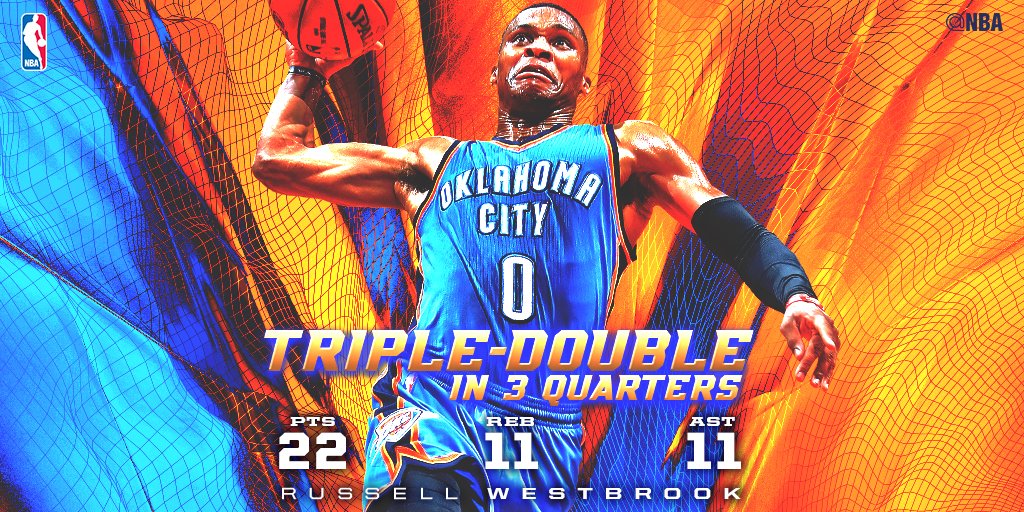 Kevin Durant y Anthony Davis caen lesionados; triple-doble para Russell Westbrook