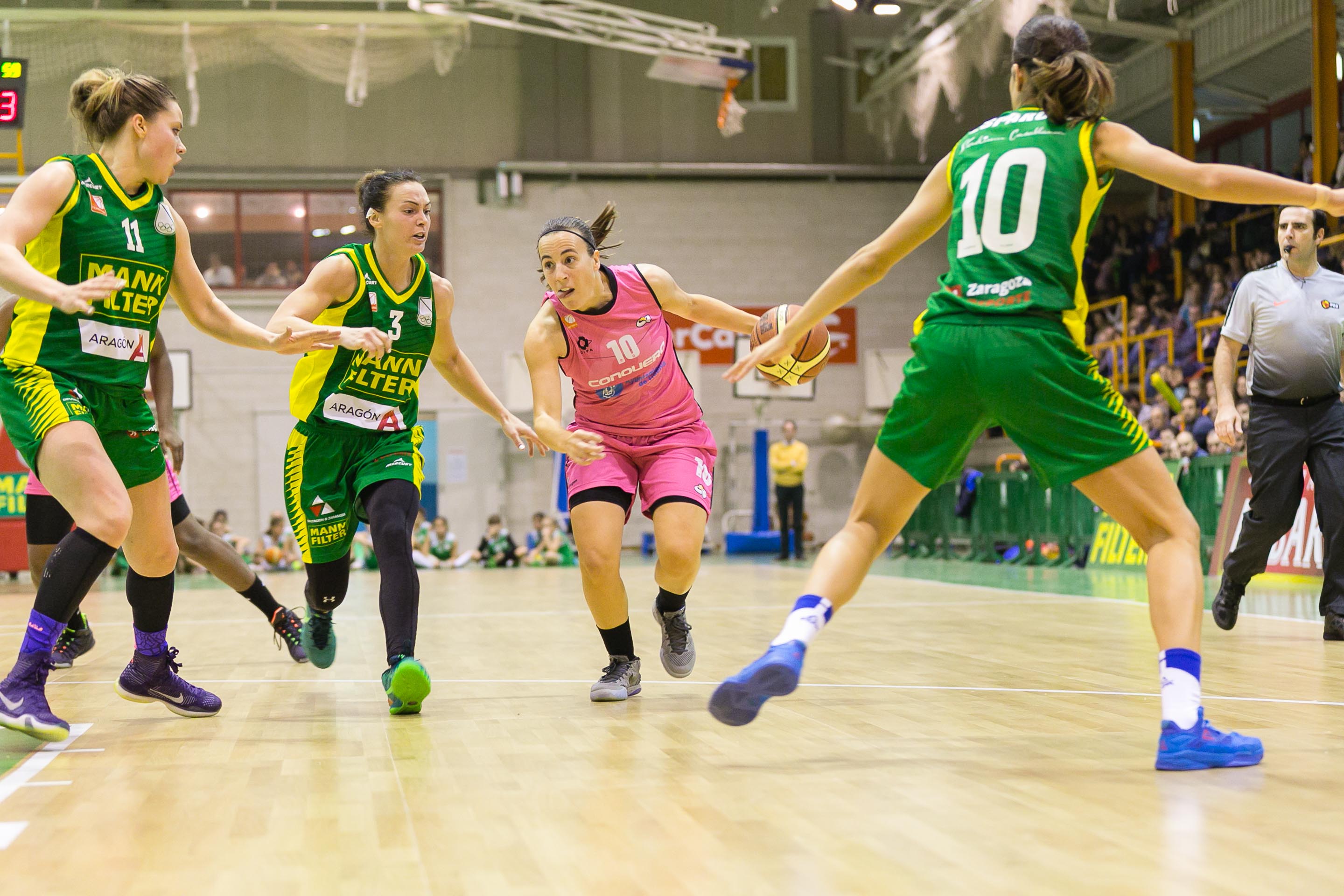 Perfumerías, Conquero y Girona, a la Copa de Gipuzkoa; Bravard MVP con 50 de valoración