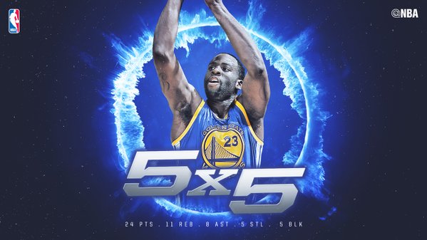 Draymond Green, 5×5 para la posteridad; Garnett, histórico máximo reboteador defensivo