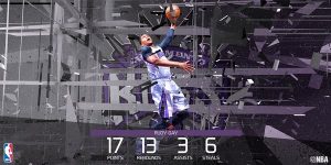 Cousins y Gay ganan a Rockets; LeBron sigue decidiendo y los Wolves vuelven a perder