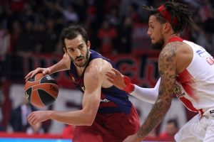 Olympiacos aprieta y ahoga a los anotadores azulgranas (74-62)