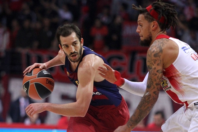 Olympiacos aprieta y ahoga a los anotadores azulgranas (74-62)