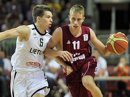 Kristaps Gluditis, prometedor máximo anotador letón a prueba con Herbalife Gran Canaria