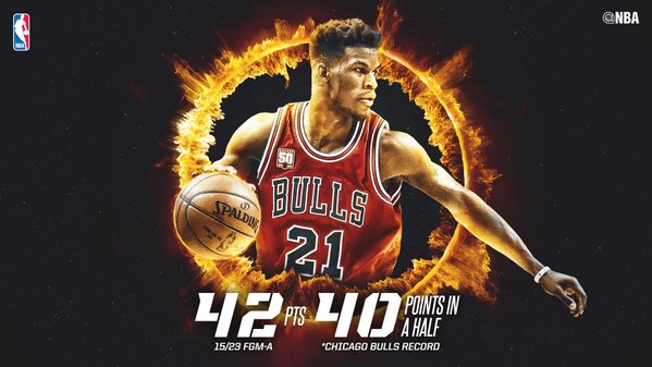 Butler supera a Jordan en los Bulls; Afflalo y Williams dan la victoria a Knicks y Lakers