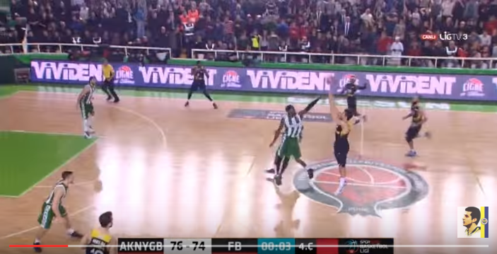 Canasta ganadora desde media cancha de Bogdan Bogdanovic. Viktor Sanikidze, MVP