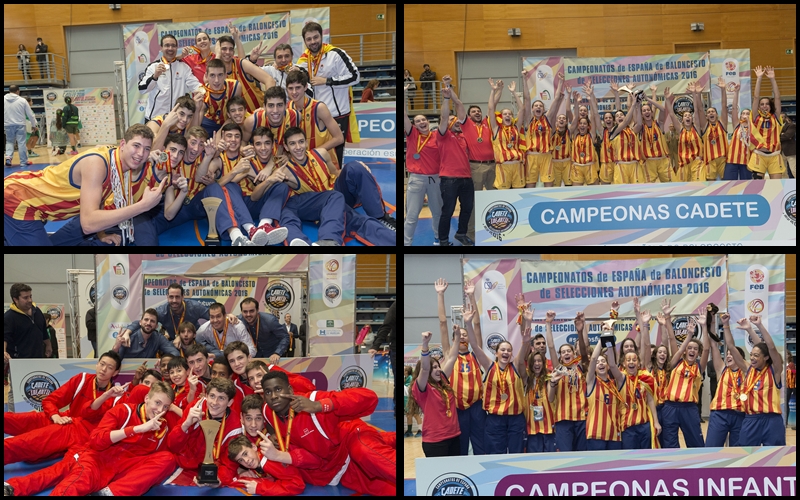 Cto España SSAA: Cataluña domina y logra 3 títulos; Madrid repite en Infantil Masculino