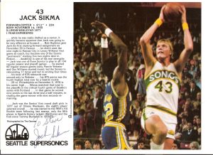 “Luke, yo soy tu padre”: así jugaba Jack Sikma
