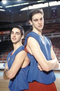 Pau Gasol, los humildes inicios de la gran leyenda del baloncesto español