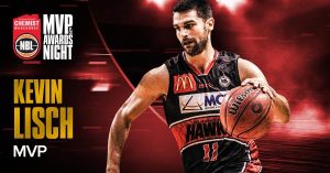 El exCAI Kevin Lisch, MVP de la NBL australiana