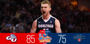 Un colosal Domas Sabonis mete a Gonzaga en la March Madness al ganar la WCC
