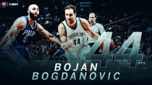 Bogdanovic (44) iguala a Petrovic en su mejor noche; Spurs desconectan a los Clippers