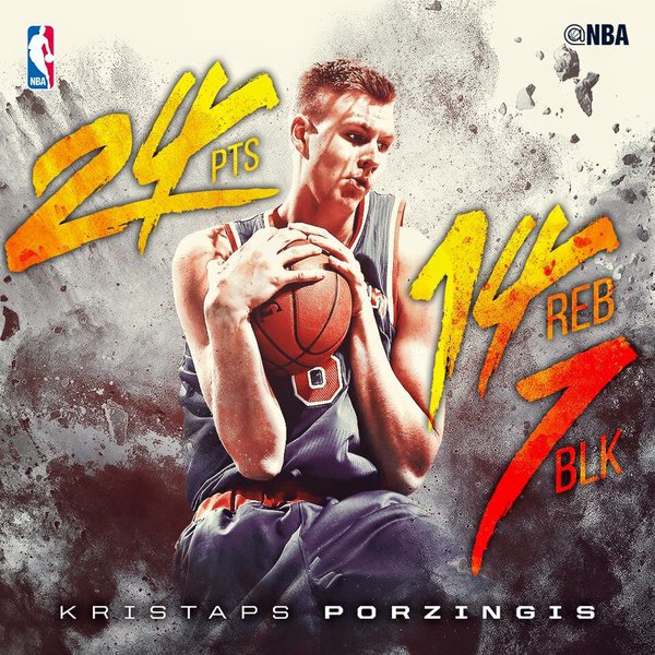 Los mejores del mes: Porzingis y Towns, los rookies; George y Curry MVPs