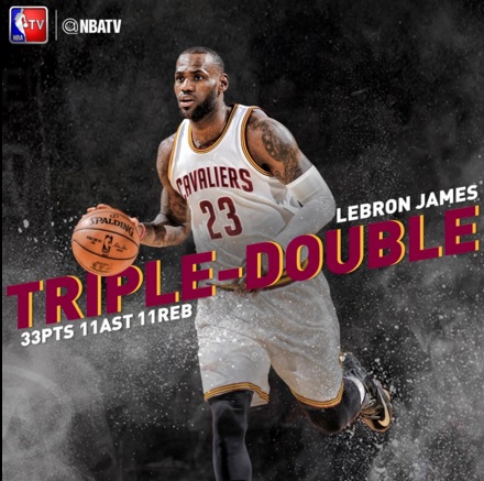 Triple-doble del Rey y susto de Warriors contra el mejor Ricky. LInsanity vuelve