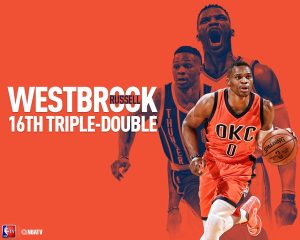 Westbrook la vuelve a liar; derrota histórica de Lakers y Bulls se complican el Playoff