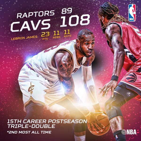 LeBron sigue haciendo historia; los Cavs, mientras, dominan el Este a su antojo