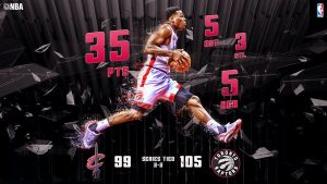 Lowry y DeRozan dan esperanza a Toronto; Cavs no puede con El Norte