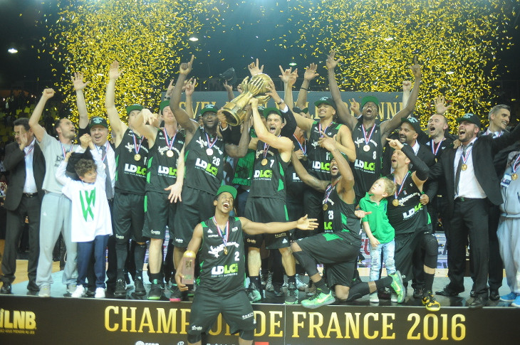 El ASVEL de Tony Parker, campeón de Francia (2-3); Casper Ware, MVP