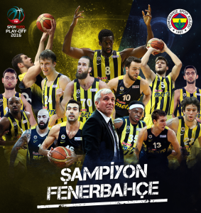 Fenerbahce consigue el título liguero en Turquía tras superar 2-4 a Efes