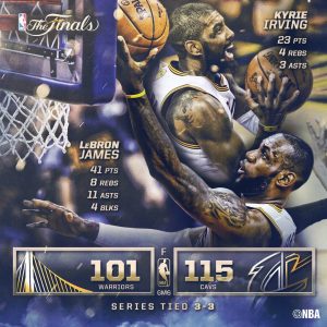 Los Cavs fuerzan el séptimo gracias a un legendario LeBron