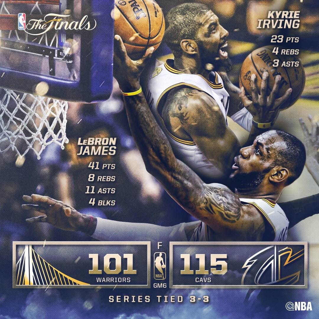 Los Cavs fuerzan el séptimo gracias a un legendario LeBron